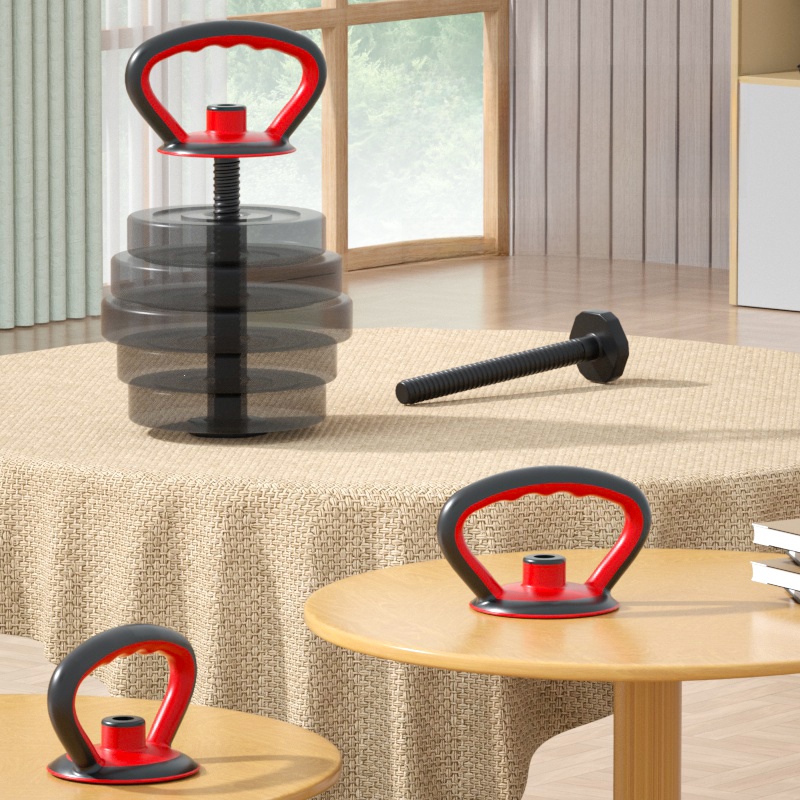 Kettlebell - เคตเทิลเบลปรับระดับได้ อุปกรณ์ฟิตเนสในร่ม บาร์เบล ดัมเบล แท่นวิดพื้น อุปกรณ์เสริมสำหรับโฮมยิม