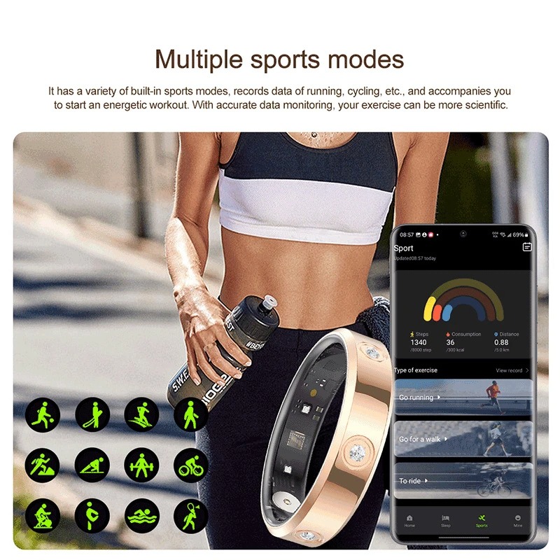 สําหรับ Xiaomi สมาร์ทแหวนผู้หญ - Gymnastic Ring บทวิจารณ์และราคา