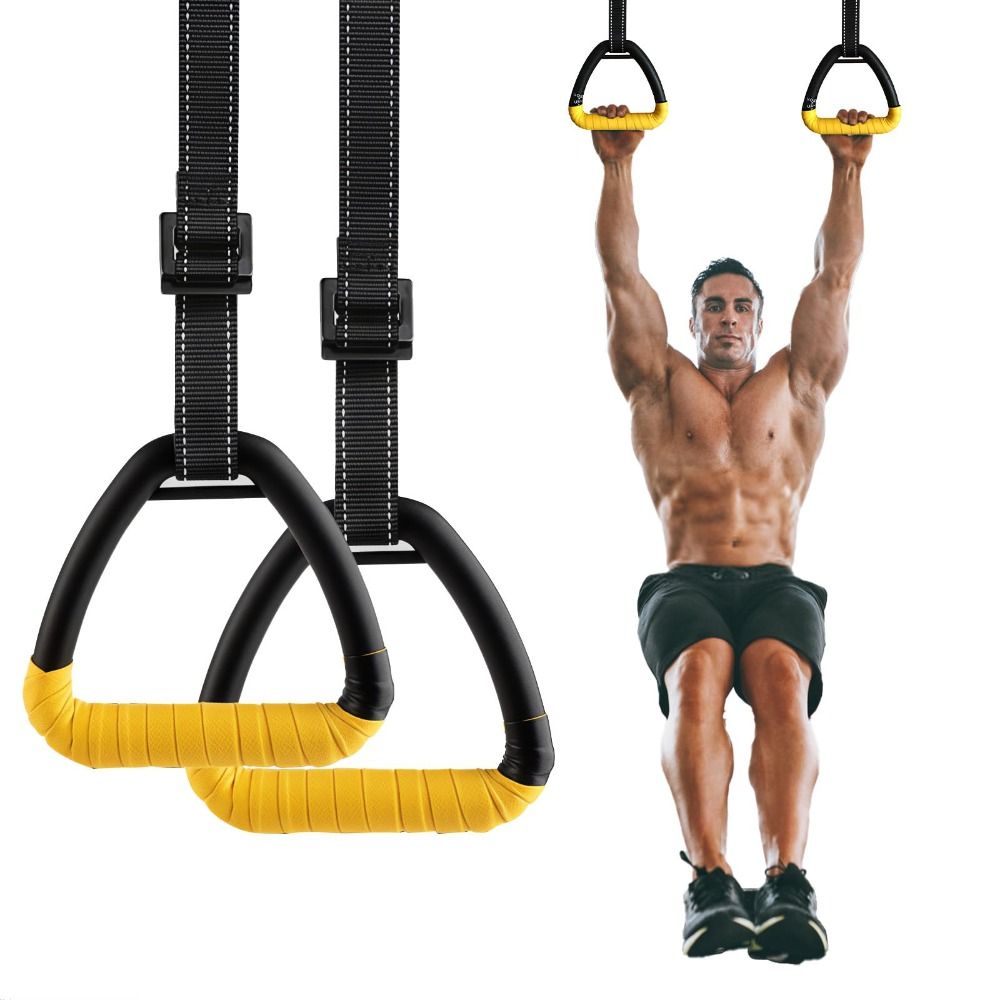 1 คู่ ห่วงยิมนาสติกพรีเมียม ไม - Gymnastic Ring บทวิจารณ์และราคา