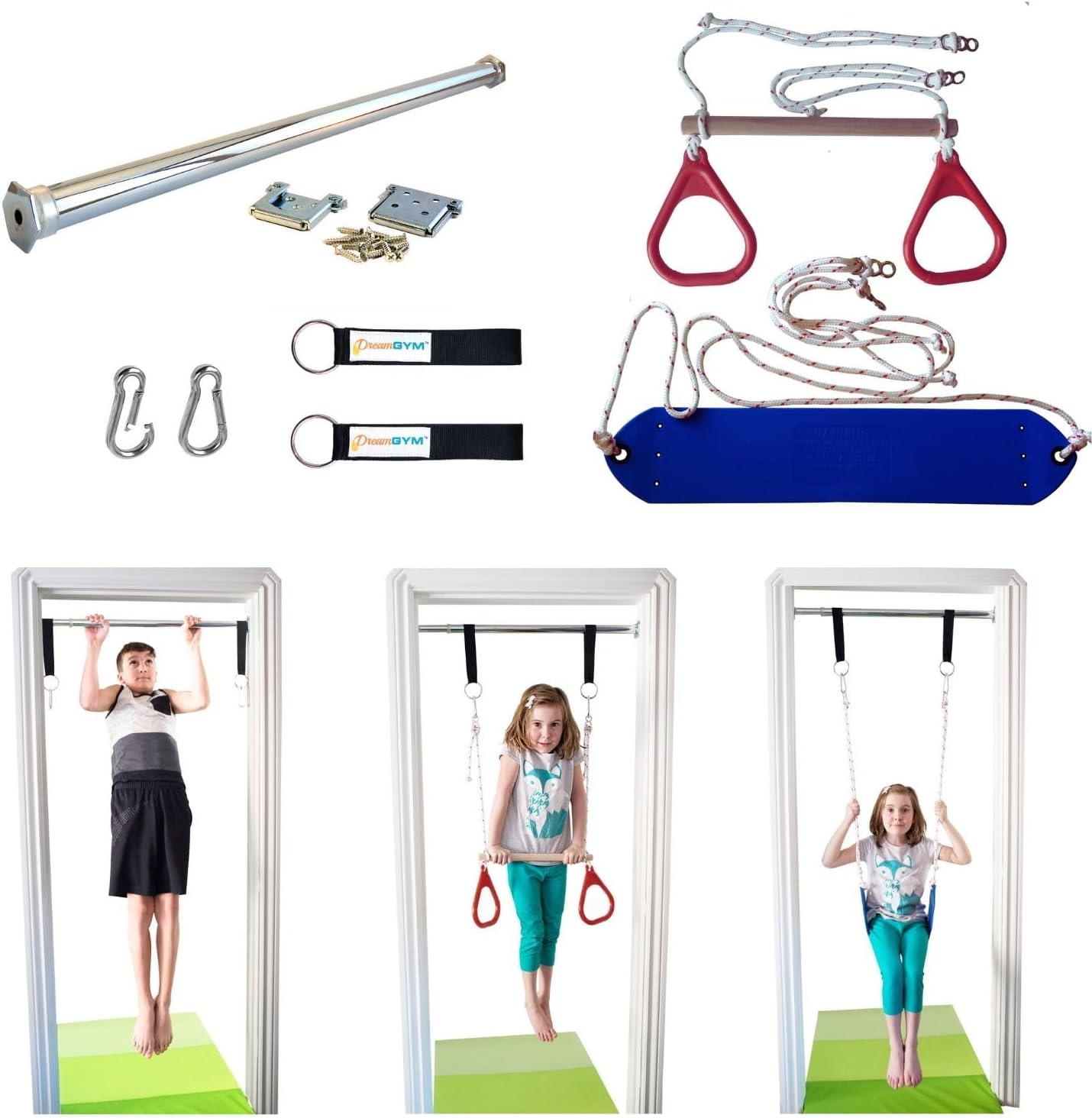 ชุดชิงช้าสำหรับเด็ก ใช้ในร่ม ต - Gymnastic Ring บทวิจารณ์และราคา