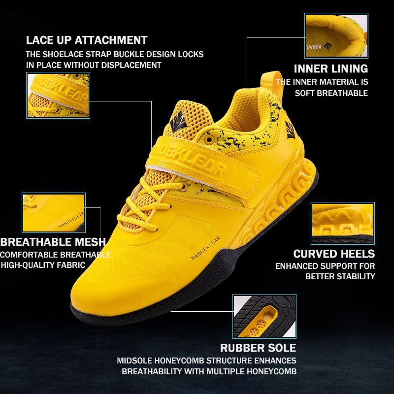 2025 ใหม่ HOOK LOOP GYM ยกน้ํา - Weightlifting Shoes บทวิจารณ์และราคา