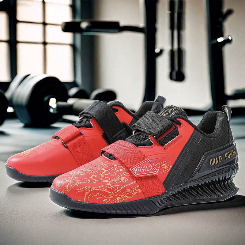 ยี่ห้อ Crazy Power รูปแบบมังกร - Weightlifting Shoes บทวิจารณ์และราคา