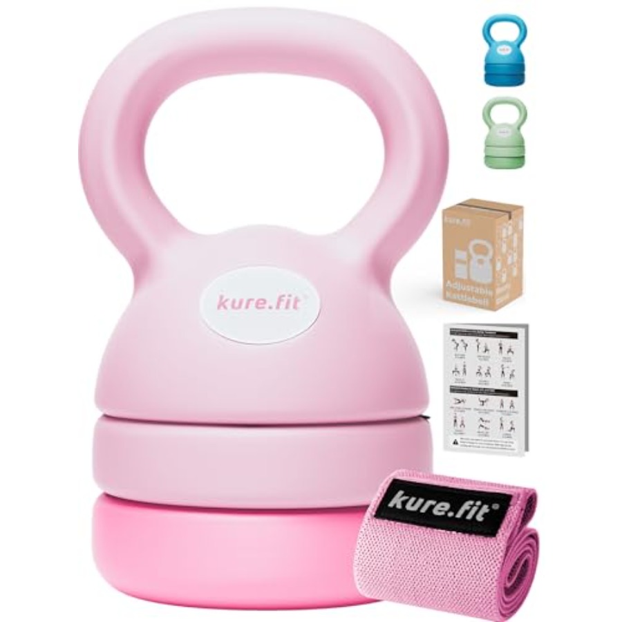ชุดอุปกรณ์พิลาทิสสีชมพู พร้อมด - Kettlebell บทวิจารณ์และราคา