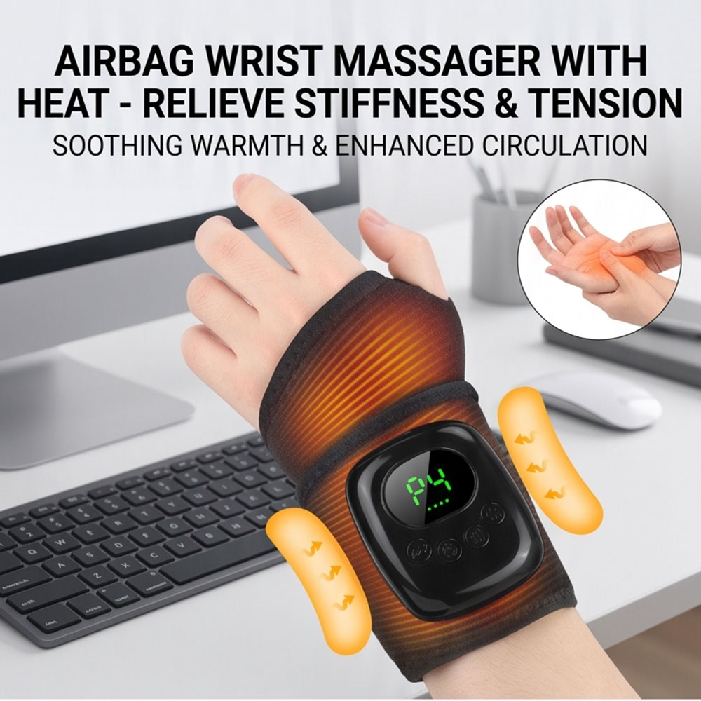 เครื่องนวดข้อมือแบบพกพา ใช้พลั - Wrist Wraps บทวิจารณ์และราคา