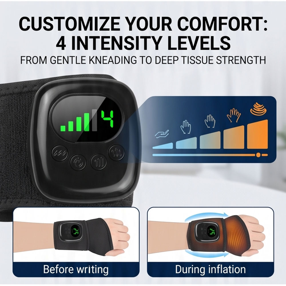 เครื่องนวดข้อมือแบบพกพา ใช้พลั - Wrist Wraps บทวิจารณ์และราคา