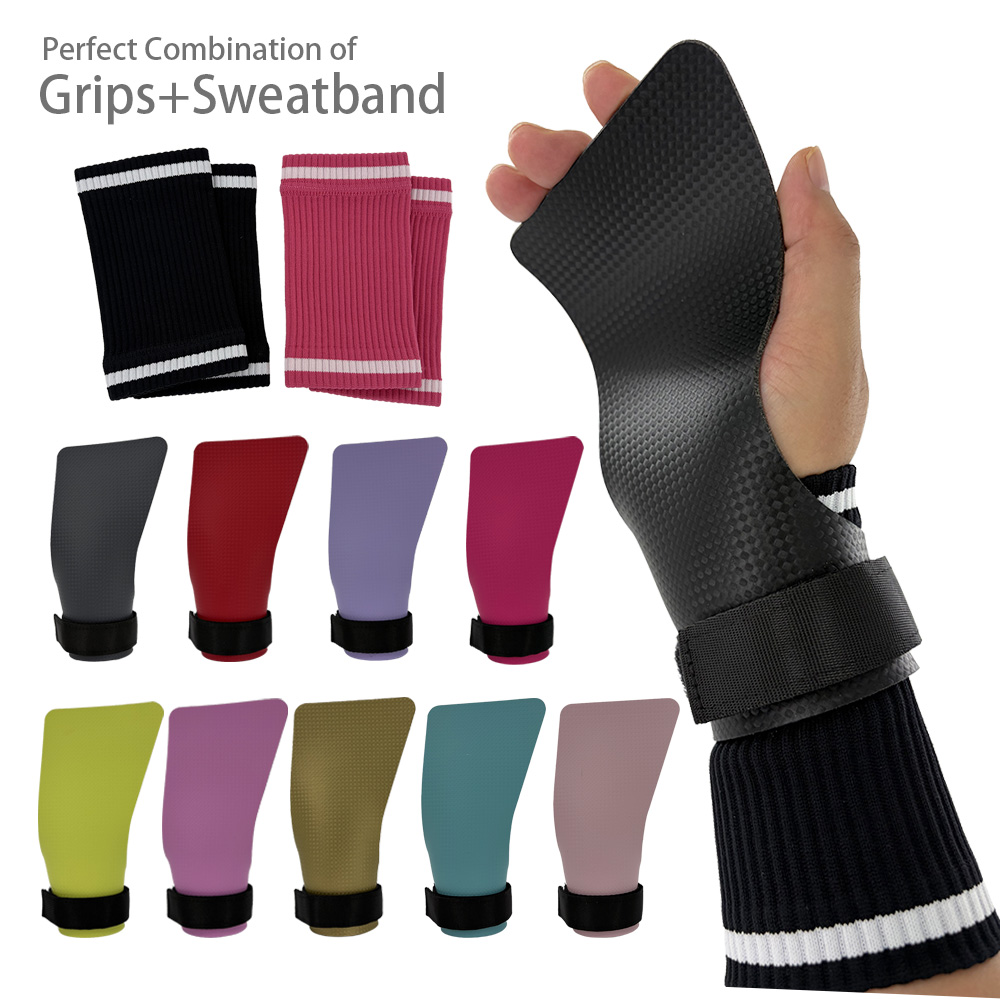 ชุดอุปกรณ์คาร์บอนกริปและสายรัด - Wrist Wraps บทวิจารณ์และราคา