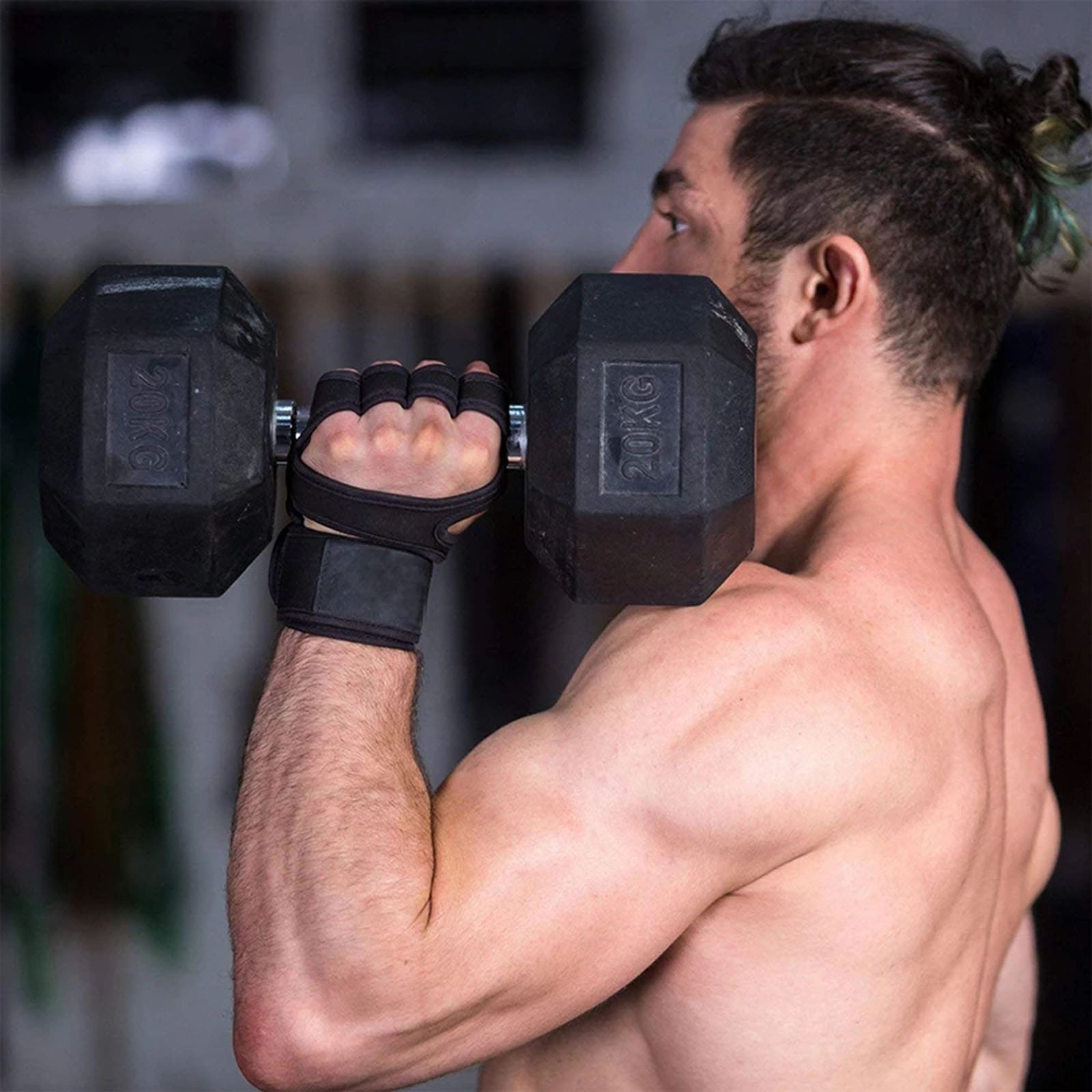 ถุงมือปั่นจักรยานแบบสปอร์ต 1 ค - Weightlifting Gloves บทวิจารณ์และราคา