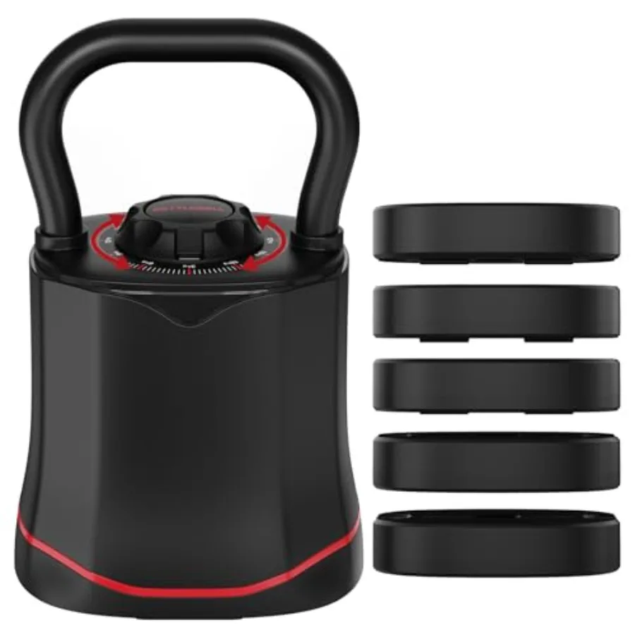 ดัมเบลปรับน้ำหนักได้ 6-in-1 แบ - Kettlebell บทวิจารณ์และราคา