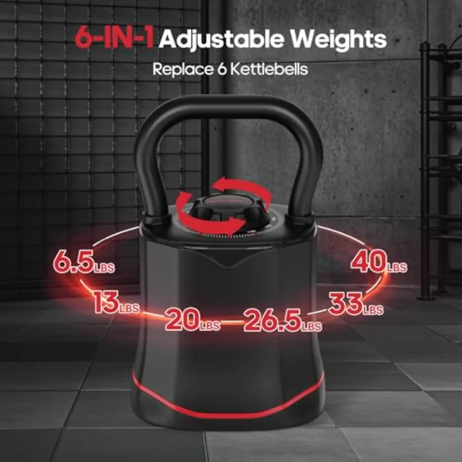 ดัมเบลปรับน้ำหนักได้ 6-in-1 แบ - Kettlebell บทวิจารณ์และราคา