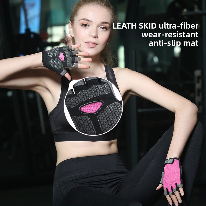 ถุงมือออกกำลังกายแบบครึ่งนิ้ว  - Weightlifting Gloves บทวิจารณ์และราคา